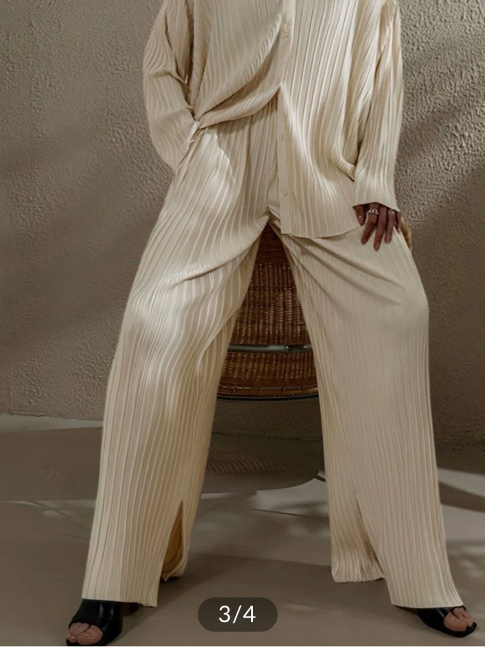 Cream pants commense🔥